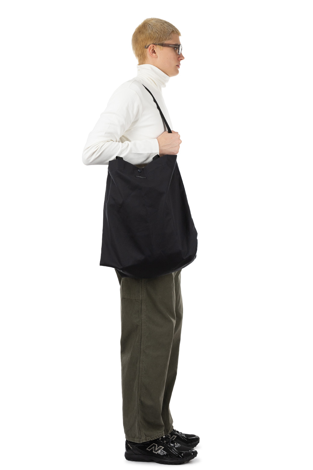 Engineered Garments - Carry All Tote - Dk.Navy Cotton Ventile Twill