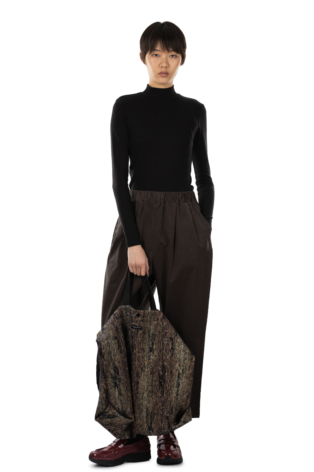 Engineered Garments - Carry All Tote - Gold Wood Camo Jacquard 