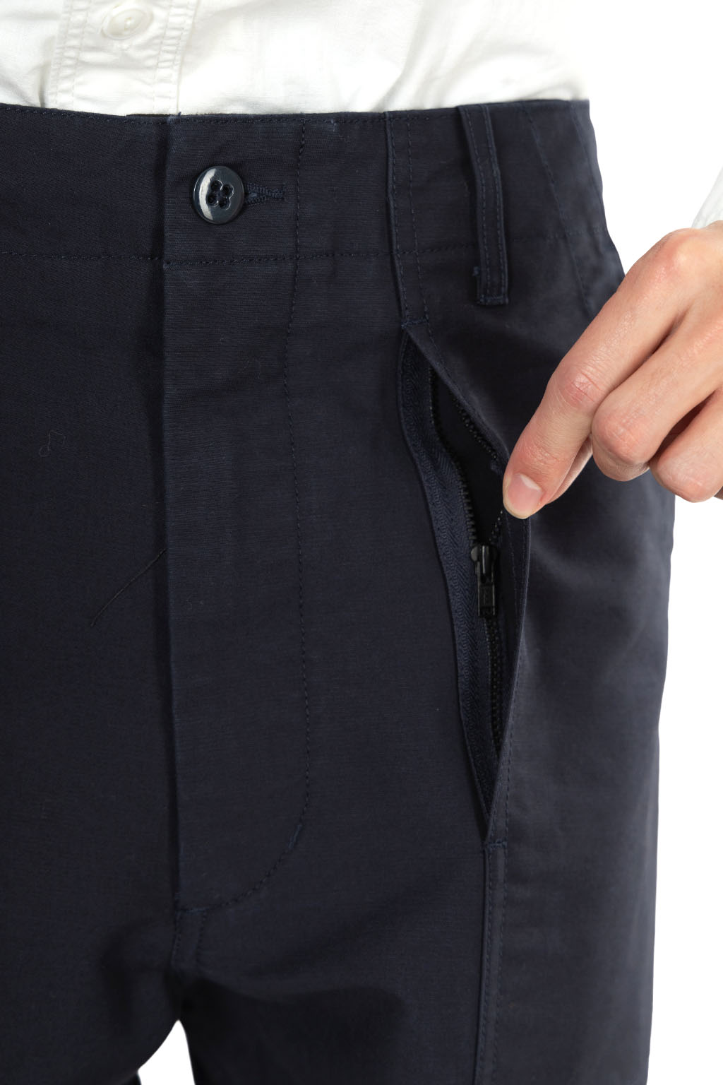 Engineered Garments - Fatigue Pant - Navy Cotton Double Cloth