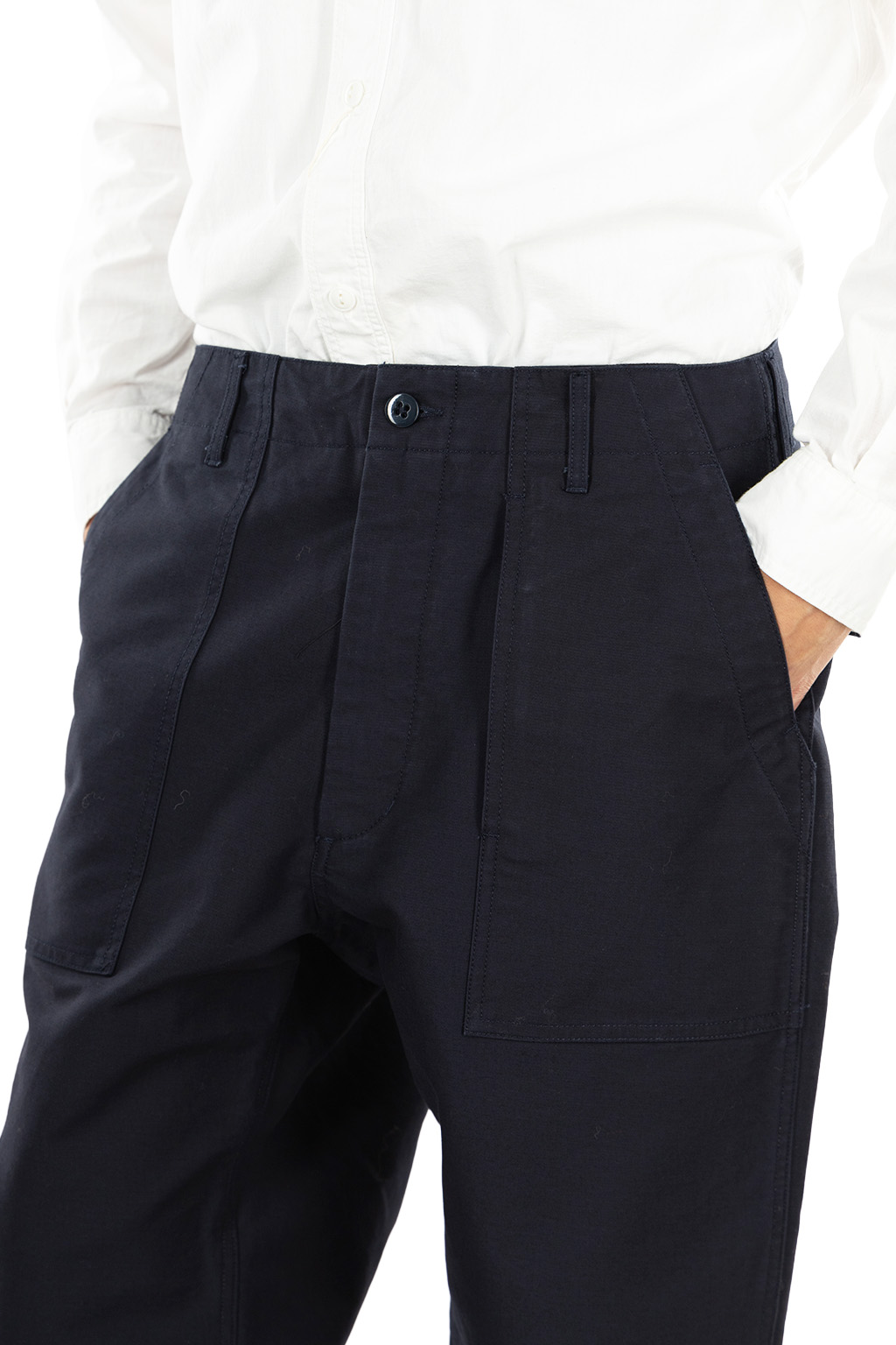 Engineered Garments - Fatigue Pant - Navy Cotton Double Cloth
