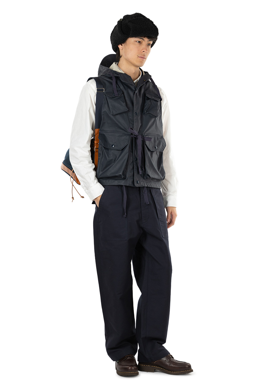 Engineered Garments - Fatigue Pant - Navy Cotton Double Cloth
