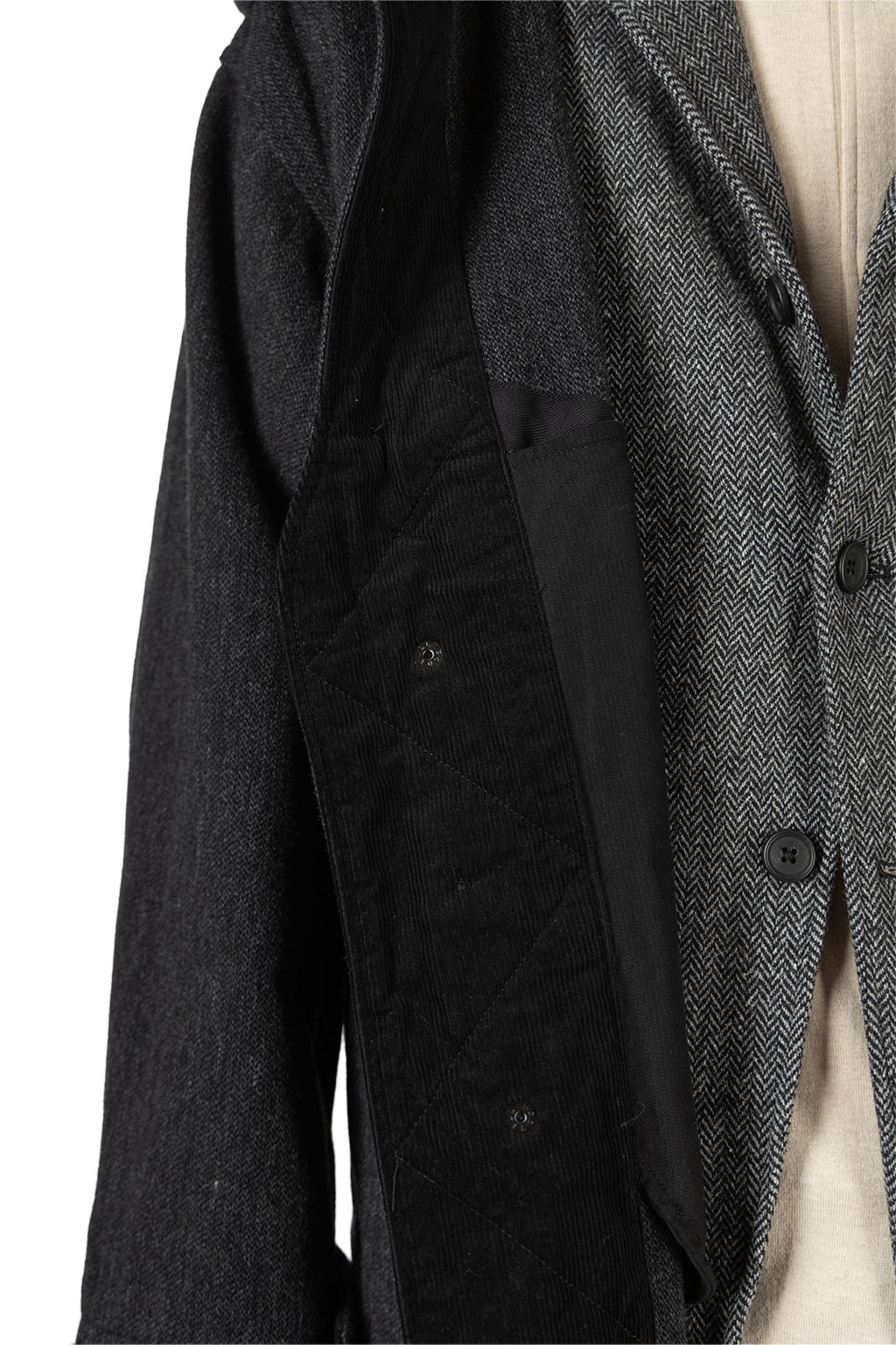 Engineered Garments - Highland Parka - Charcoal Wool Poly Heavy Tweed