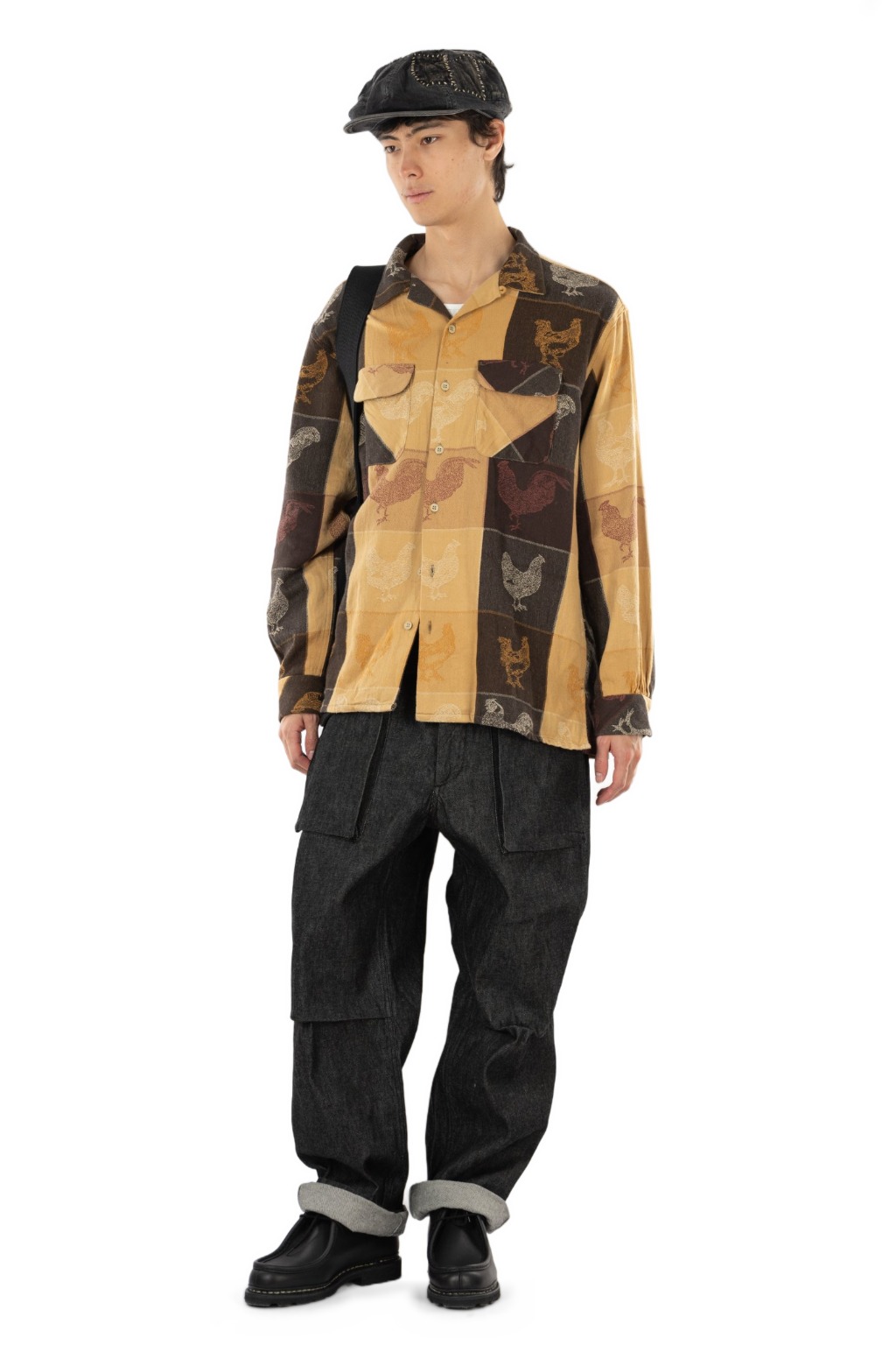 Engineered Garments - Norwegian Army Pant - Black Cotton Cone Denim