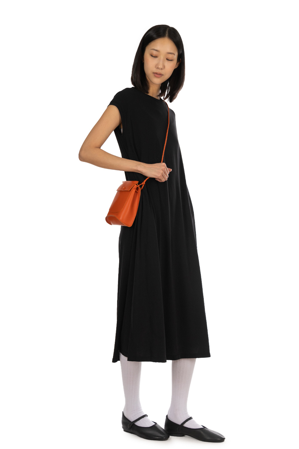 Evam Eva - CS Sleeveless One Piece - Black