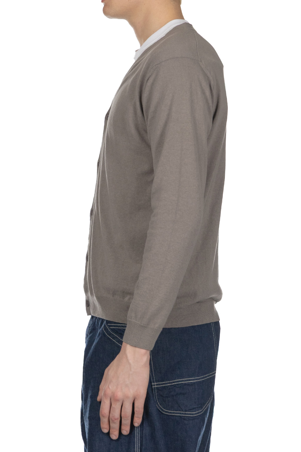 Evam Eva - Cotton Cardigan - Otter Gray