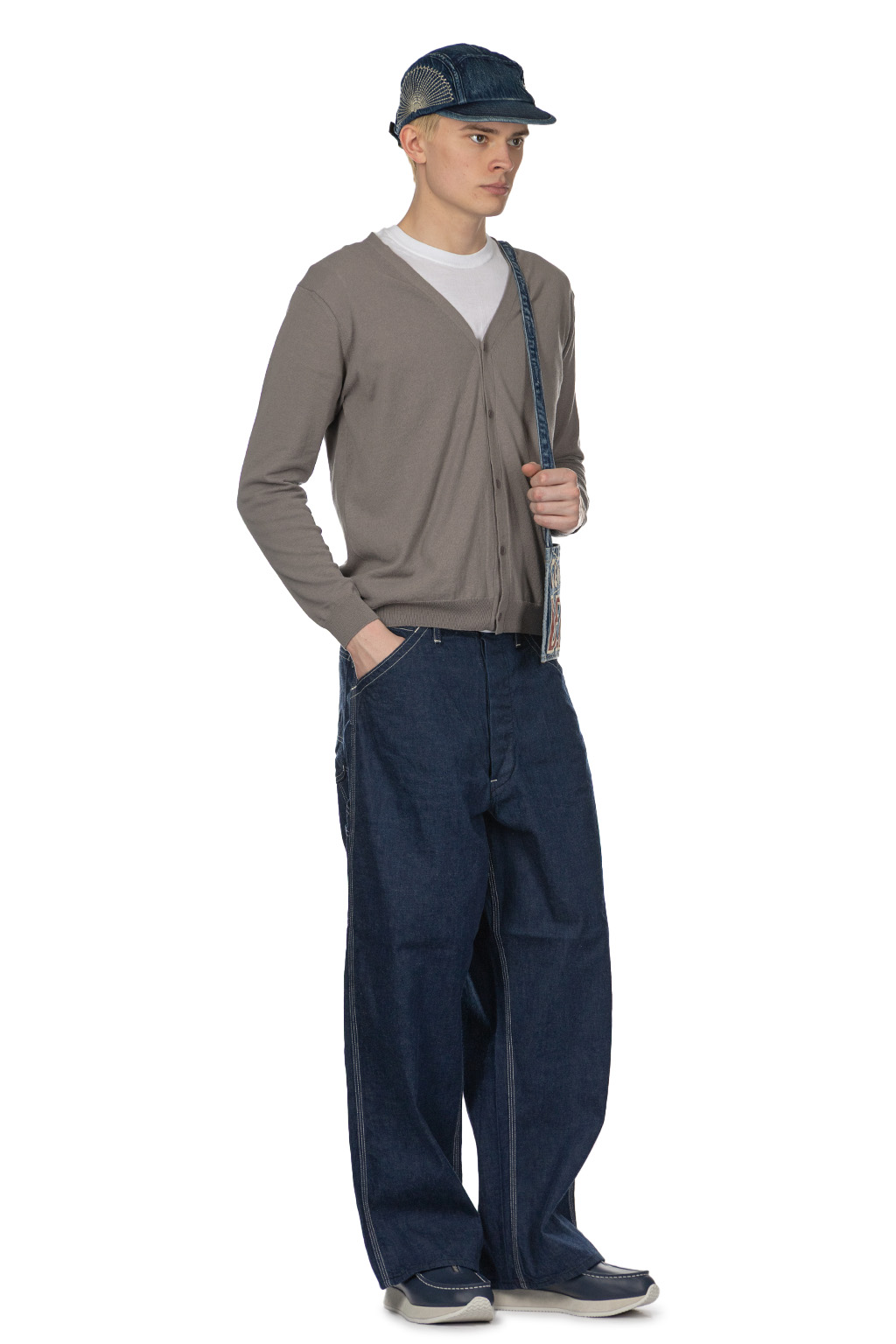 Evam Eva - Cotton Cardigan - Otter Gray