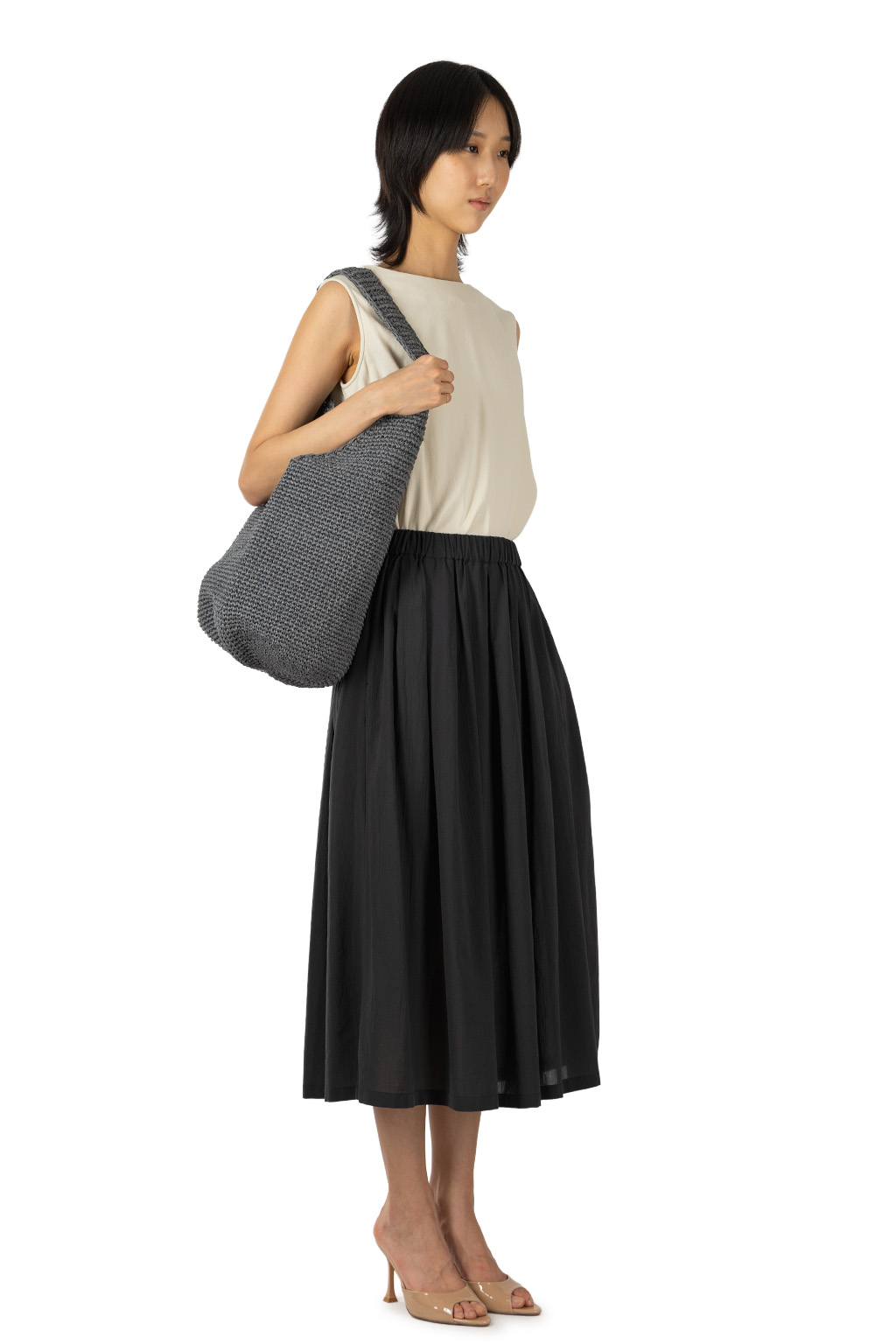 Evam Eva - Cotton Skirt - Sumi