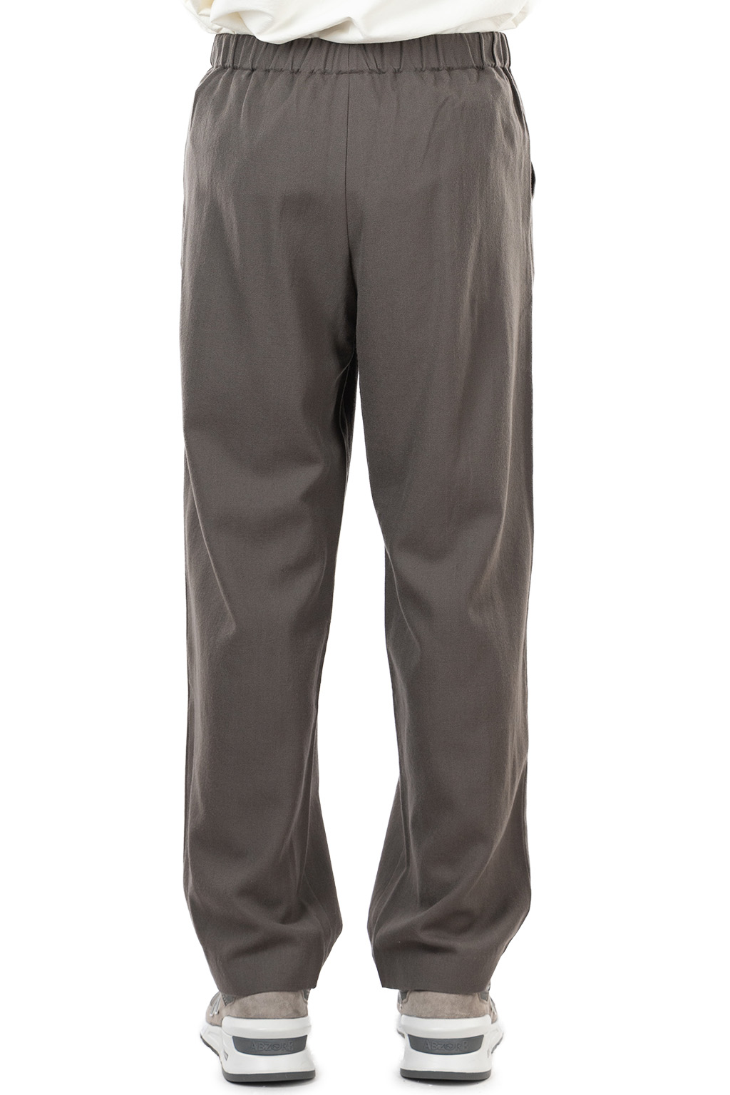Evam Eva - Men's Wool Wide Pants - Winter Leaf