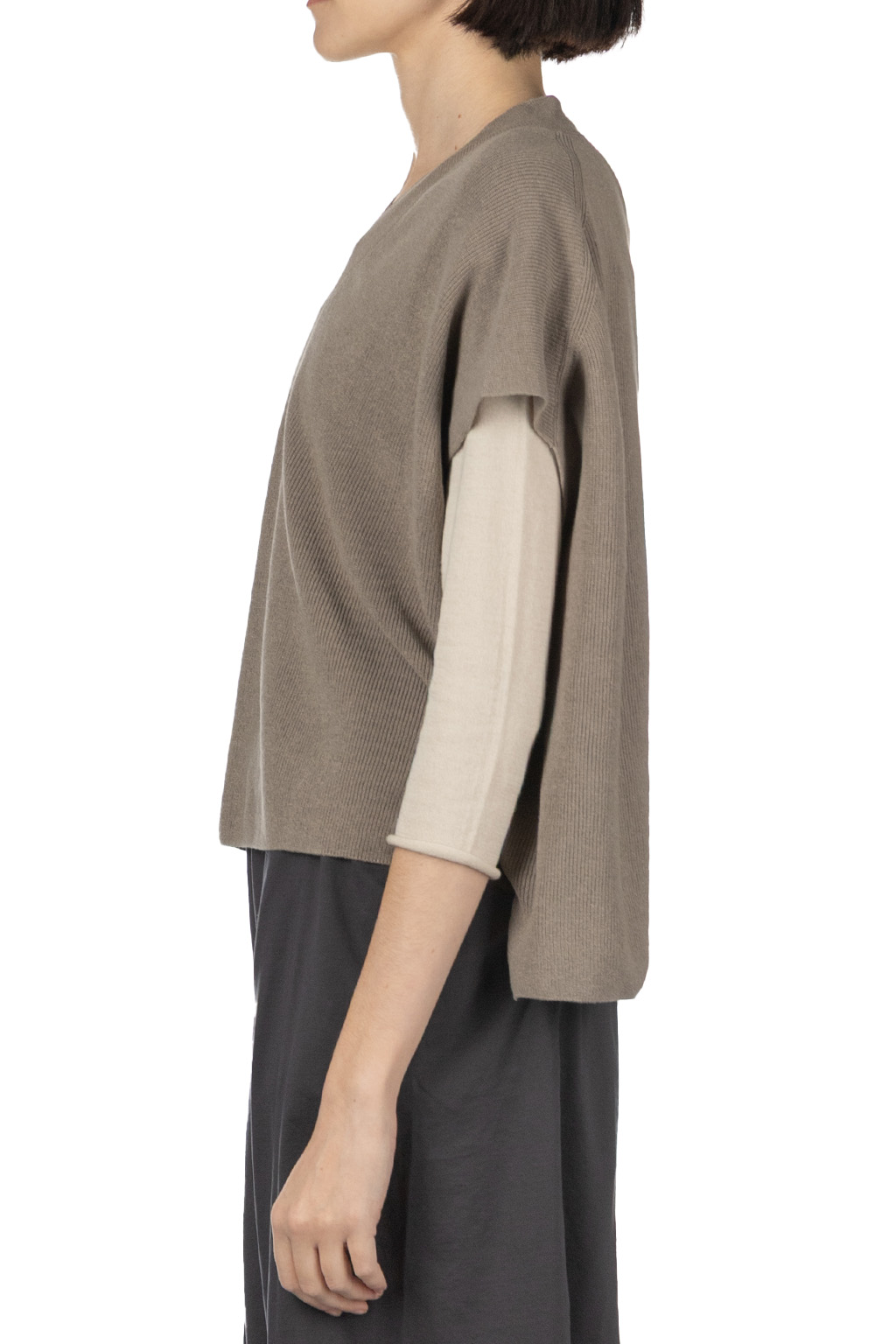 Evam Eva - Papar Cotton Aze Vest