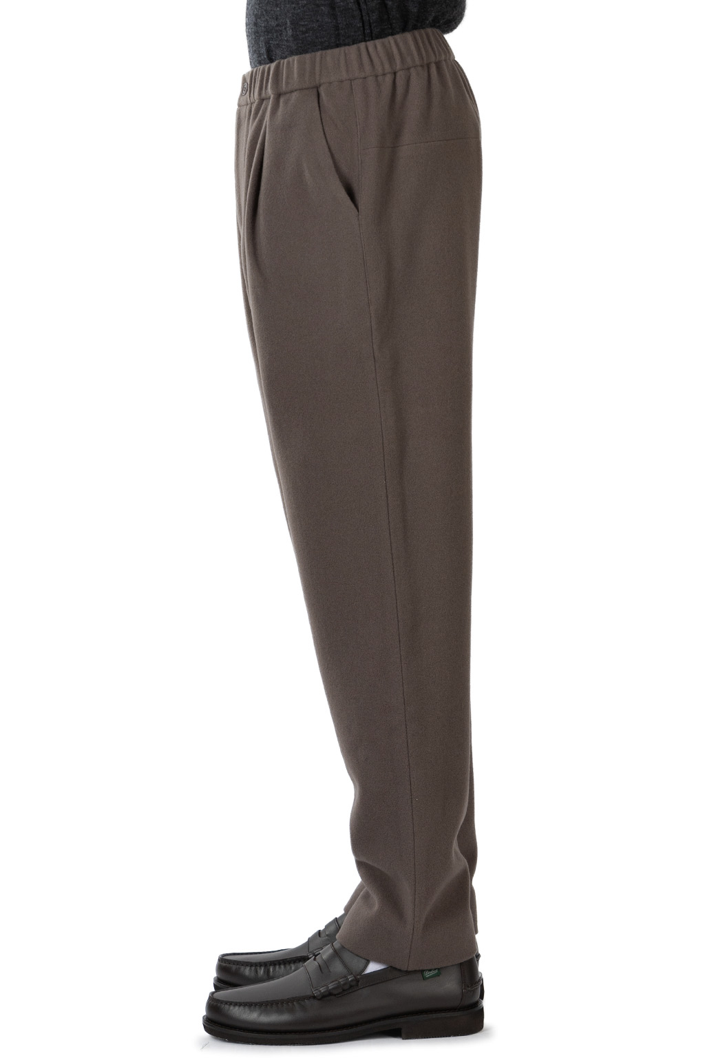 Evam Eva - Unisex Wool Tuck Pants - Winter Leaf