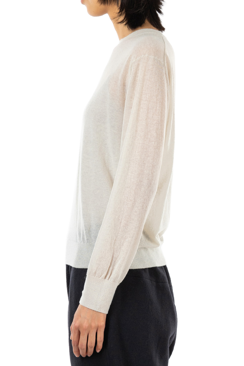 Evam Eva - Wool Cashmere Pullover - Antique White