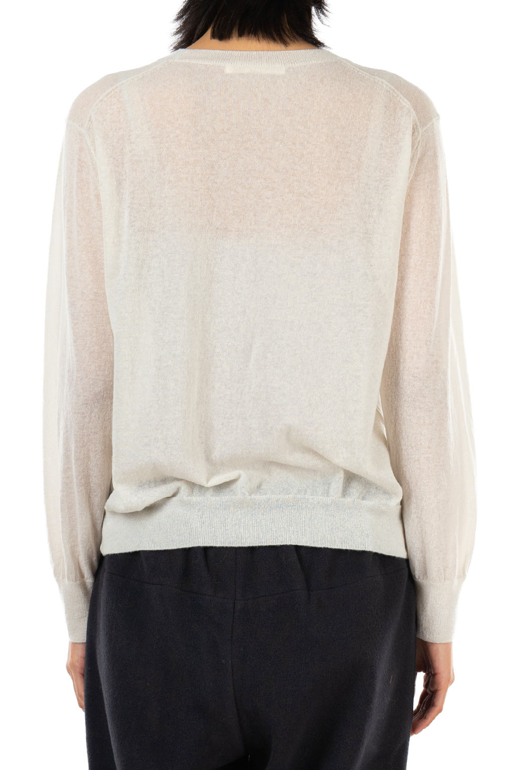 Evam Eva - Wool Cashmere Pullover - Antique White