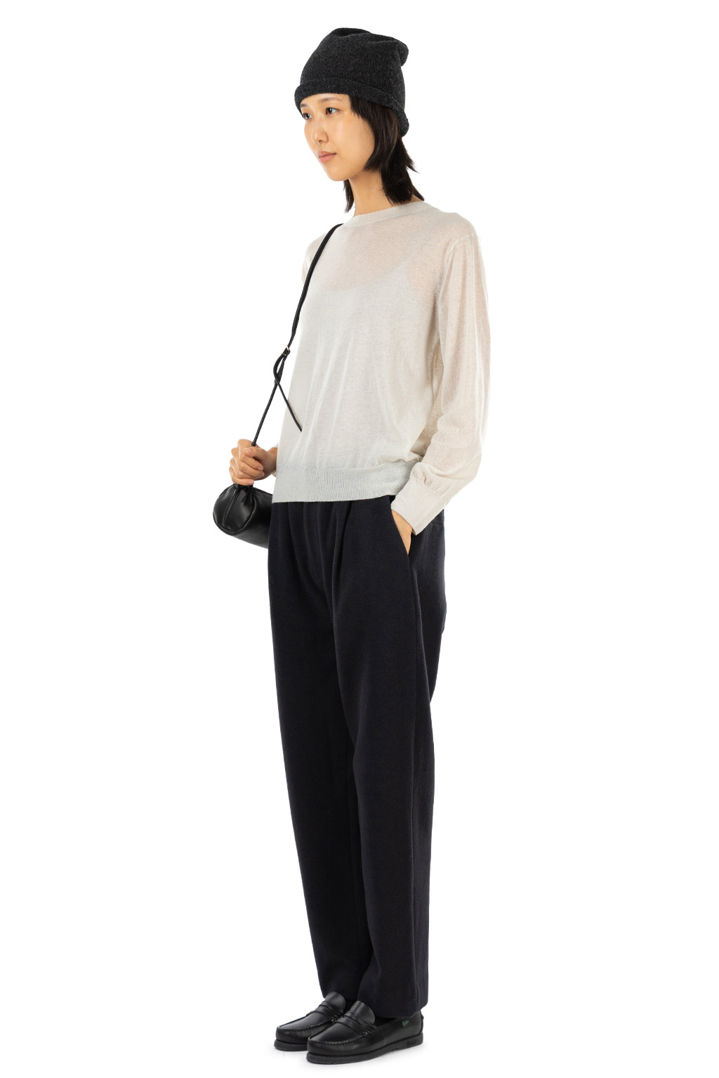 Evam Eva - Wool Cashmere Pullover - Antique White