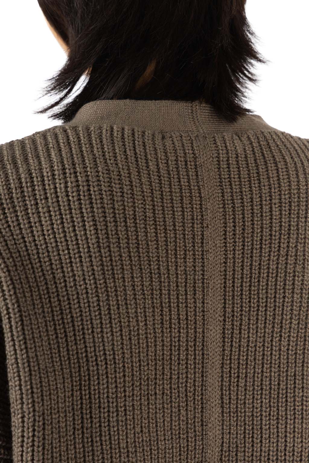 Evam Eva - Wool Cotton Cardigan - Winter Leaf