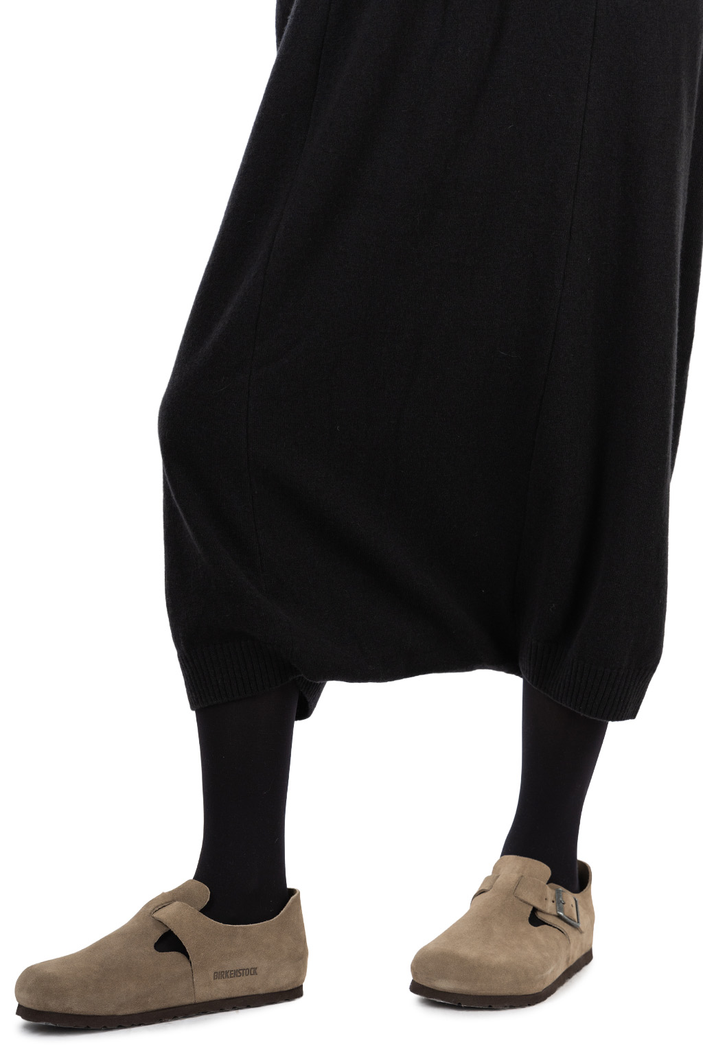 Evam Eva - Wool Sarrouel Pants - Sumi