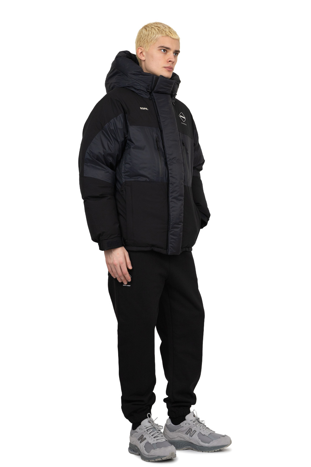 SOPHNET - Field Down Parka - Black