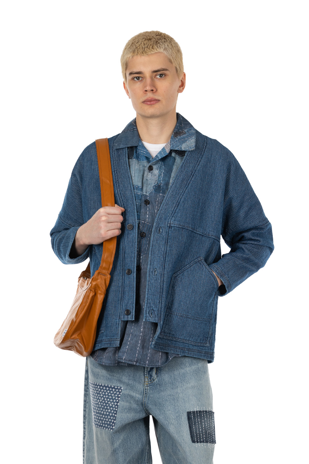 FDMTL - Indigo Cardigan 3-Year Wash