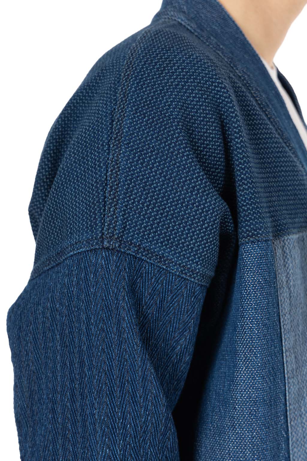 FDMTL - Patchwork Haori Jacket 3-Year Wash