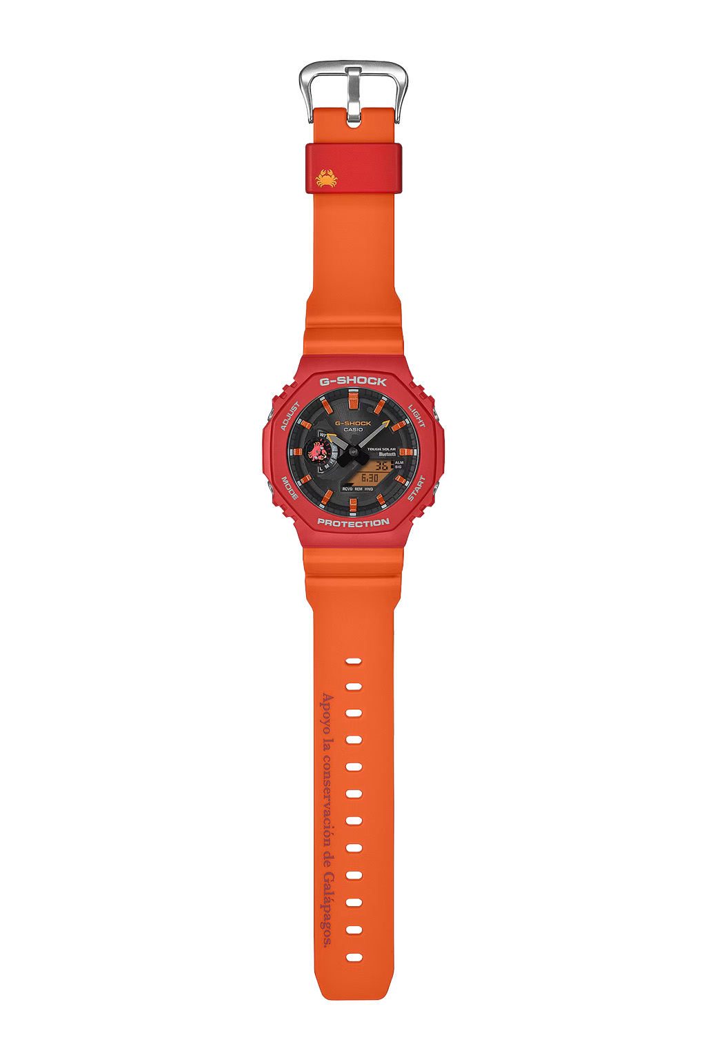 G-Shock by Casio - Darwin Foundation collaboration 2100 Series - Orange