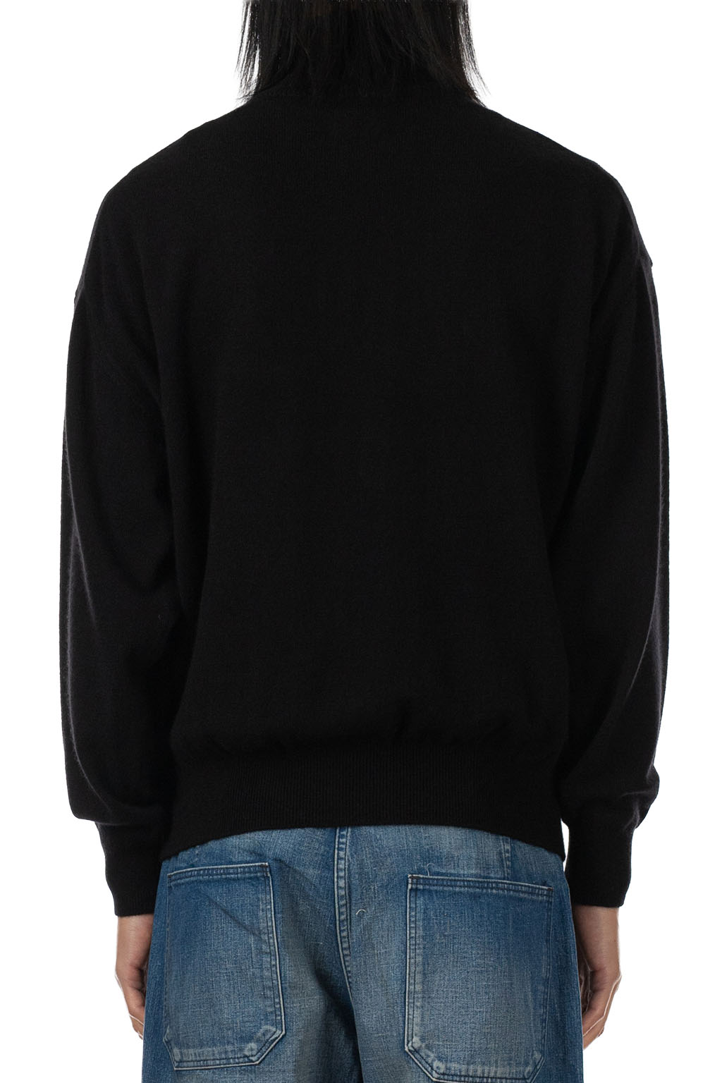 HERILL - American deadstock Zipup Sweater - Black
