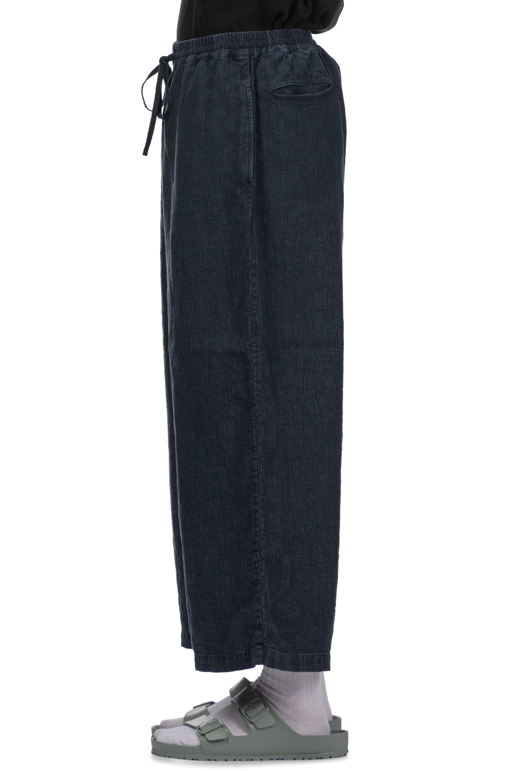 HERILL - Linen Easypants - Navy