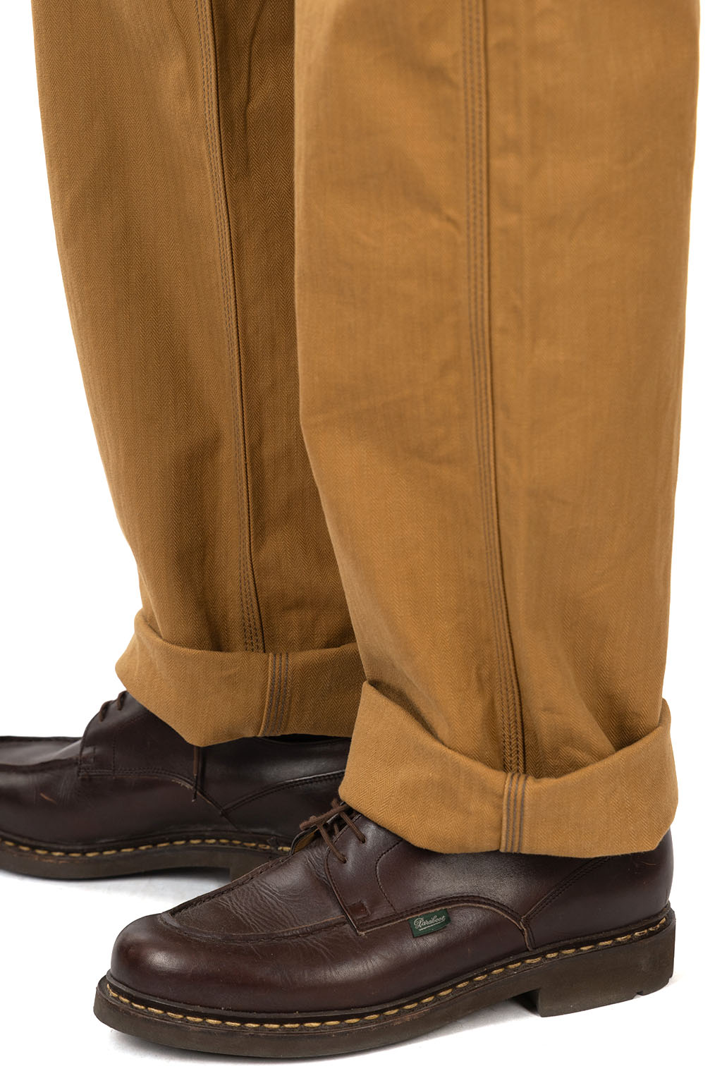 Iron Heart - 10oz Herringbone Painter's Pants - Brown