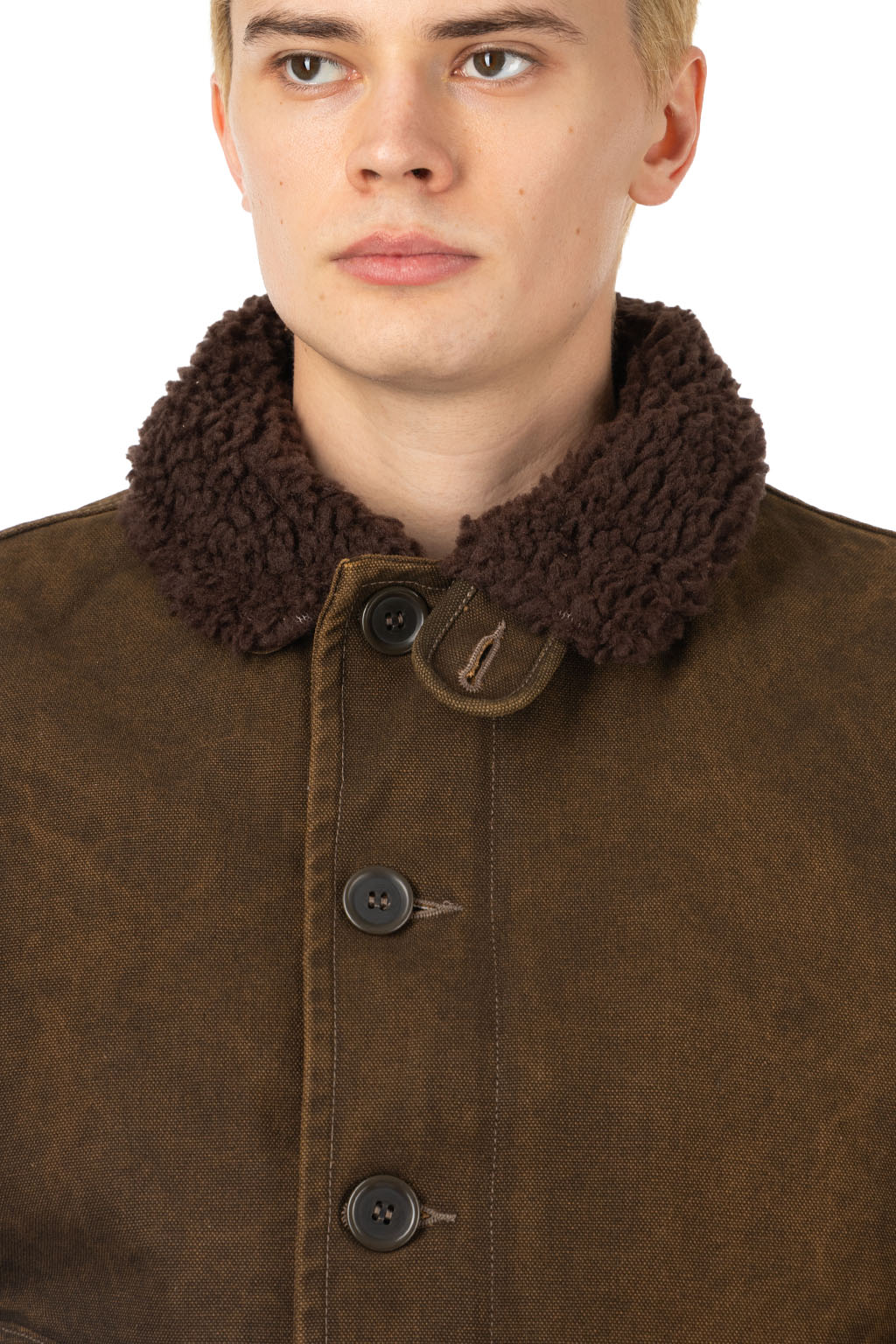 Iron Heart - IHV-51-BRN 12oz Duck N1 Deck Vest - Brown