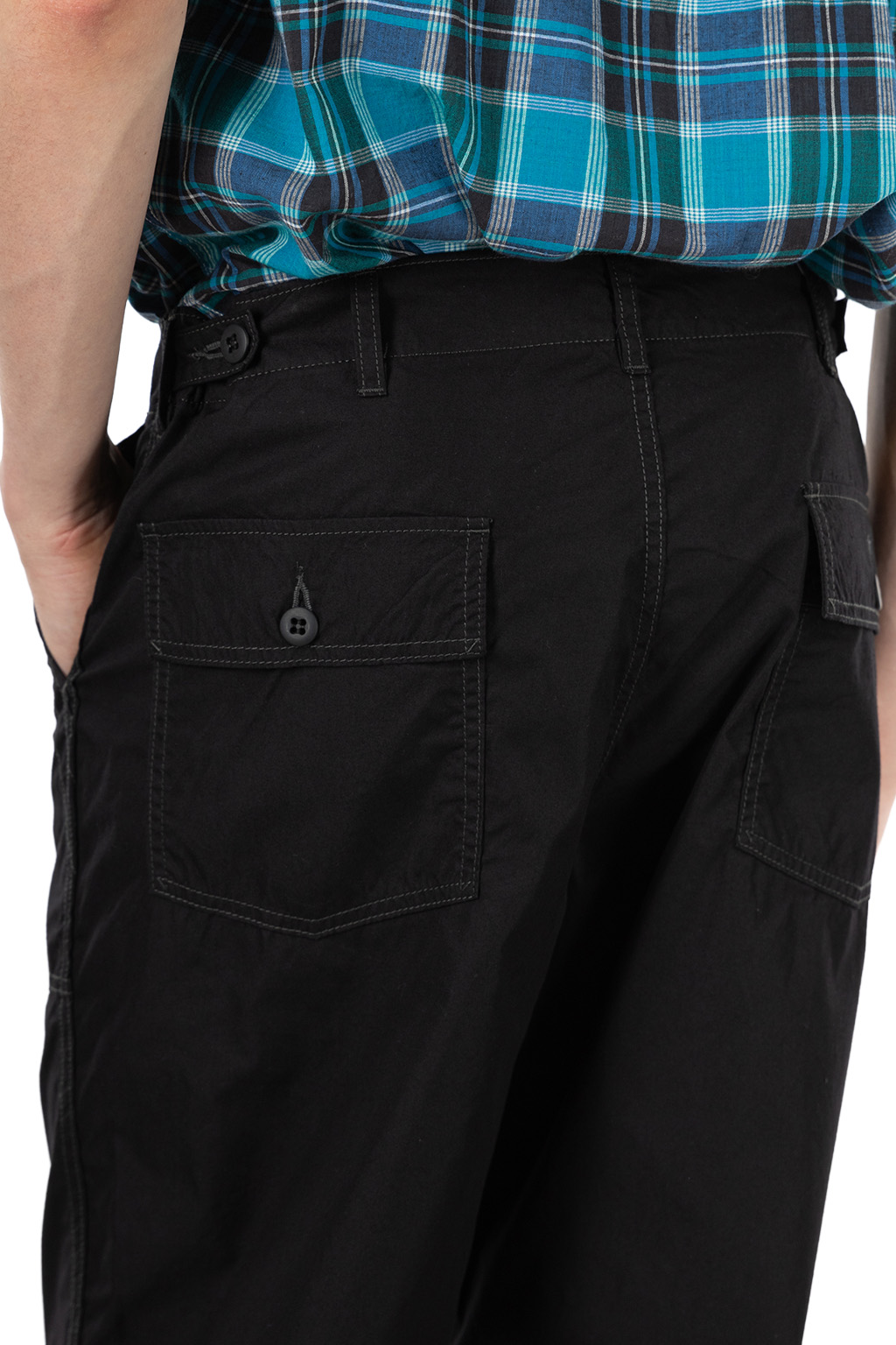 Iron Heart - 4oz Cotton Nylon Baker Pants - Black