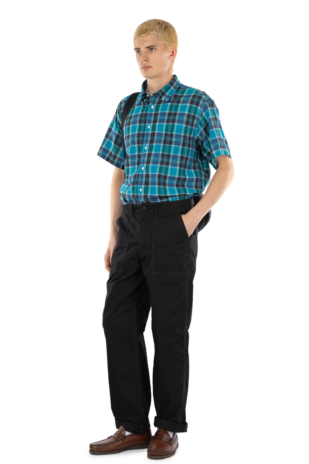 Iron Heart - 4oz Cotton Nylon Baker Pants - Black