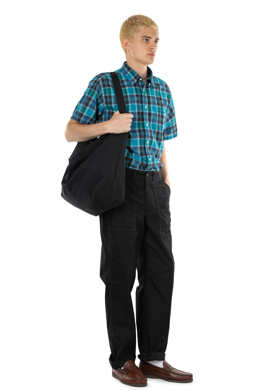 Iron Heart - 4oz Cotton Nylon Baker Pants - Black