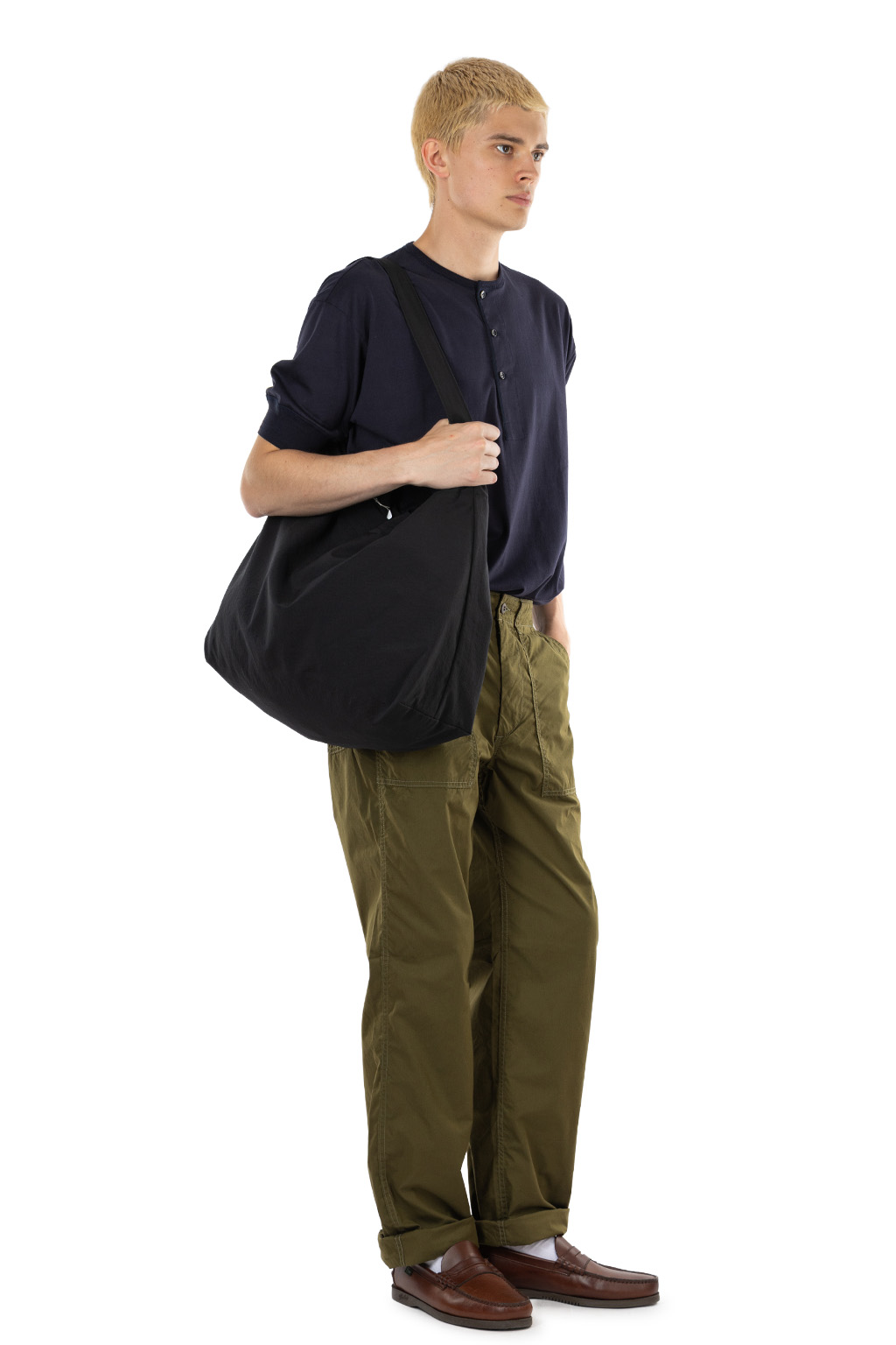 Iron Heart - 4oz Cotton Nylon Baker Pants - Olive Drab Green