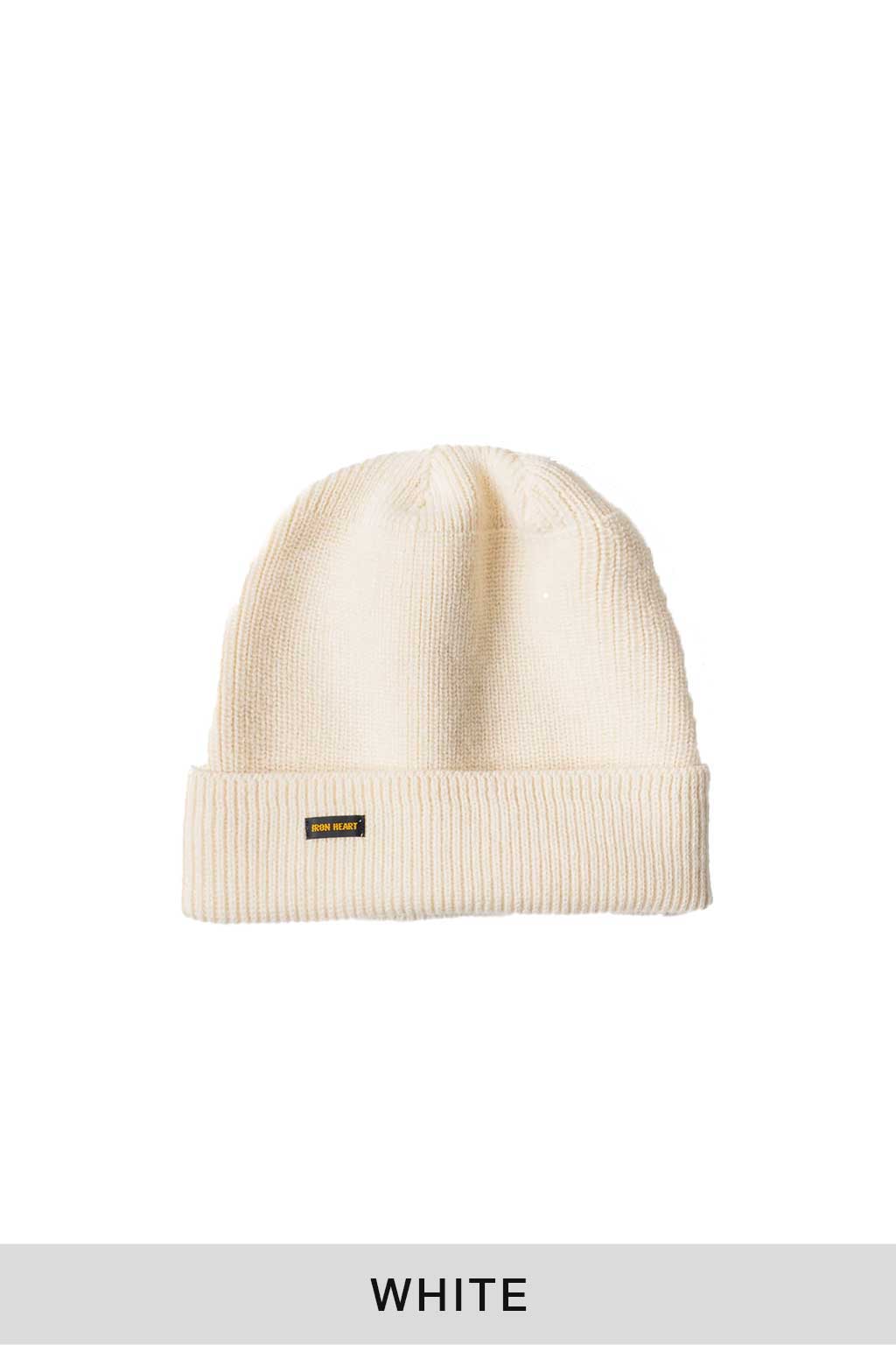 Iron Heart - IHG-WOOL 100% Wool Ribbed Beanie - 4 Color Choices