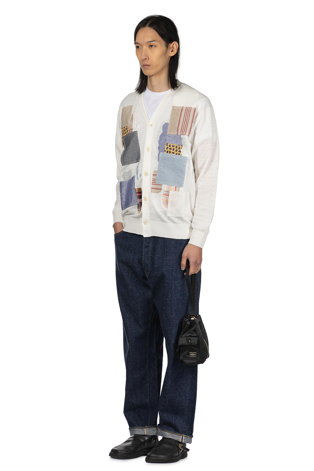 Junya Watanabe MAN - Junya Watanabe Patchwork Cardigan - Off White x Off White