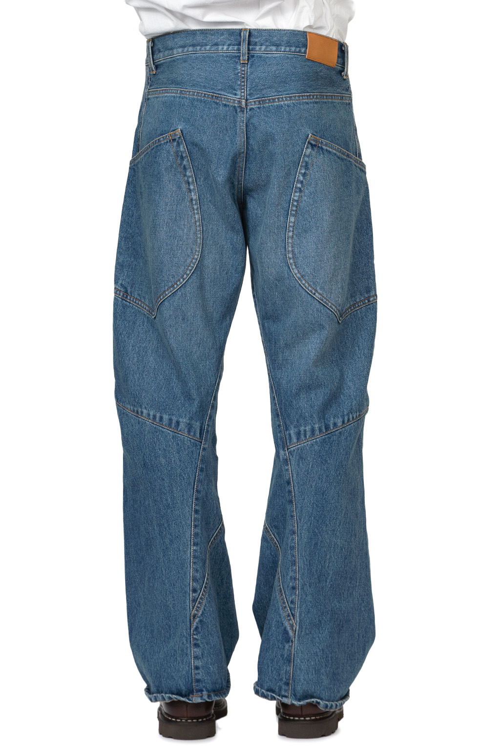 KHOKI - 3D Cutting Denim Pants