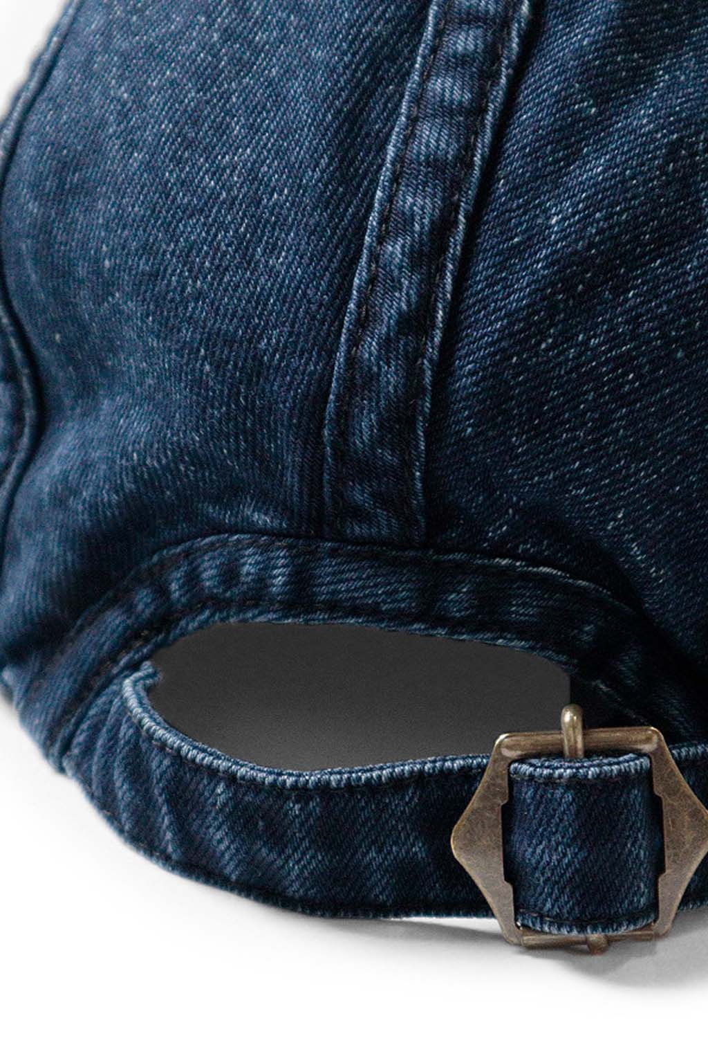 Kapital - 10oz IDGxIDG Denim Camp Cap (FUROSHIKI Embroidery) - Indigo