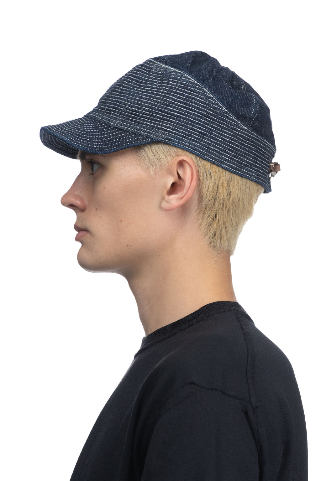 Kapital - 11.5oz Denim THE OLD MAN AND THE SEA Cap - 2 Colors