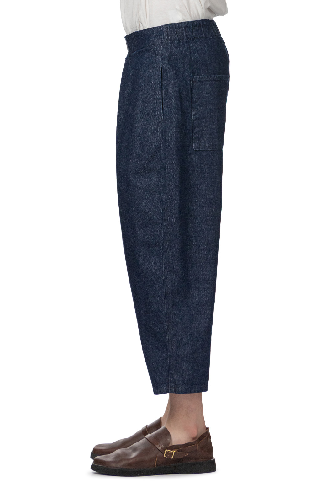 Kapital - 12oz Broken Denim EASY-BEACH-GO Pants - Indigo