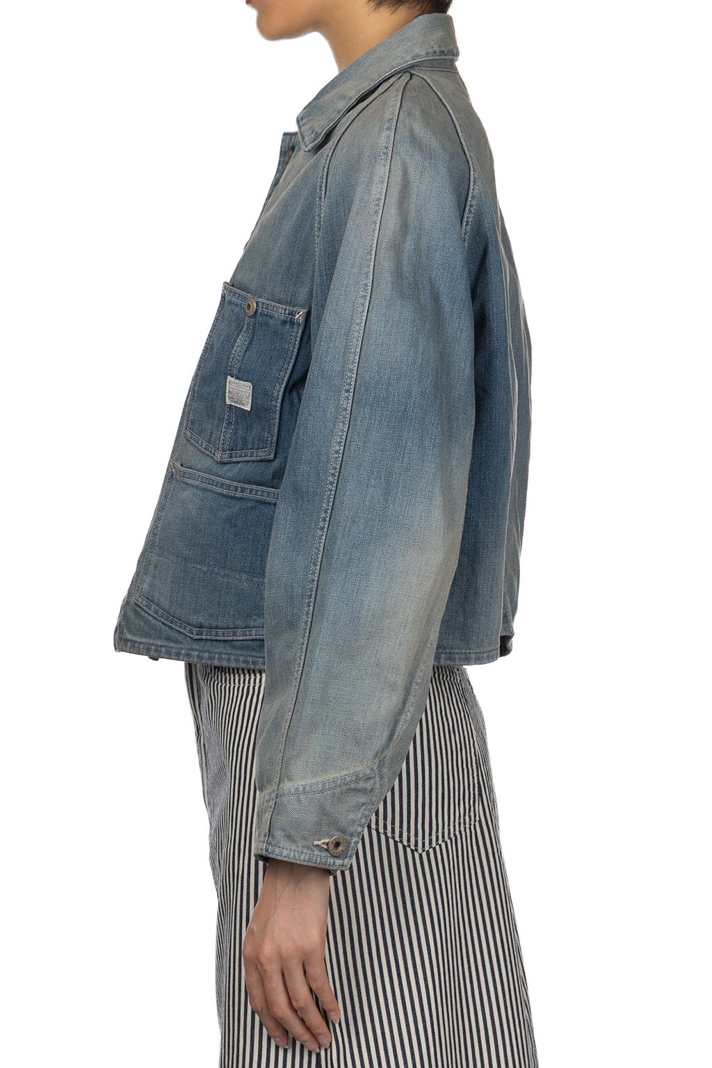 Kapital - 12oz Denim Cropped WINDAY CHOR JKT - PRO