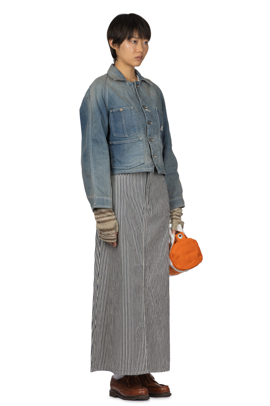 Kapital - 12oz Denim Cropped WINDAY CHOR JKT - PRO