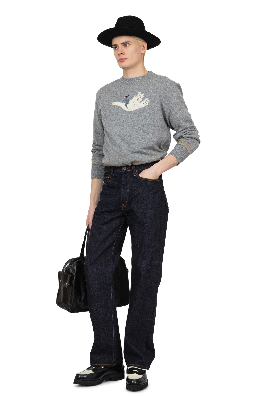 Kapital - 14oz Denim 5P MONKEY TH