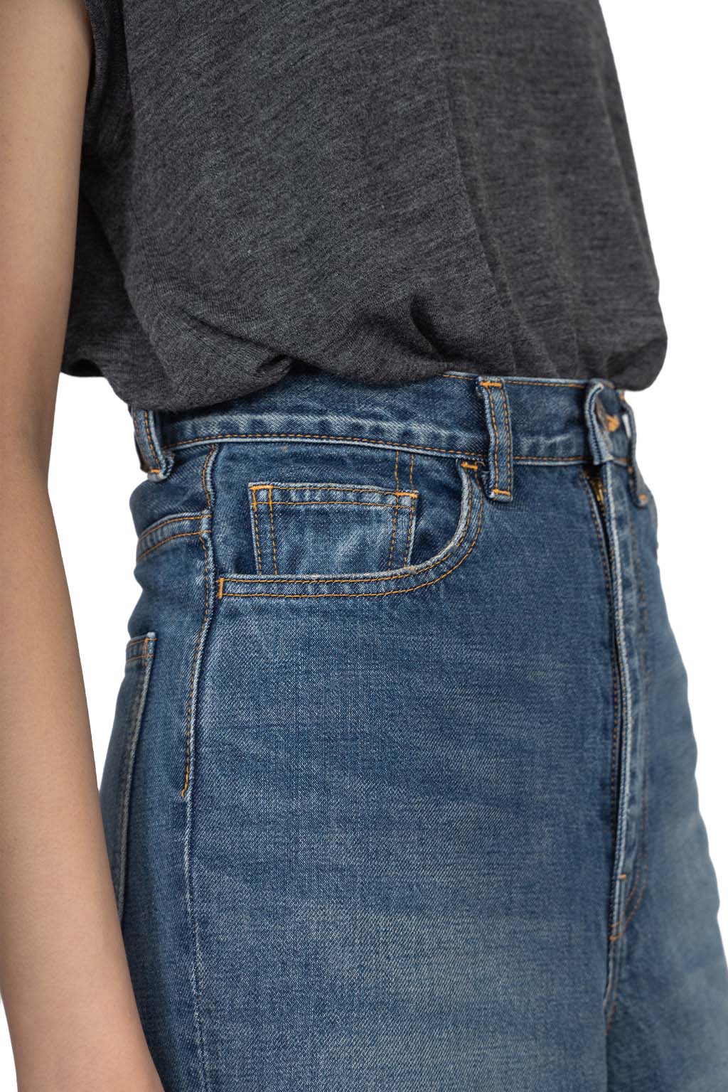 Kapital - 14oz Denim 5P SKITTLE Baggy Pants (PRO) 