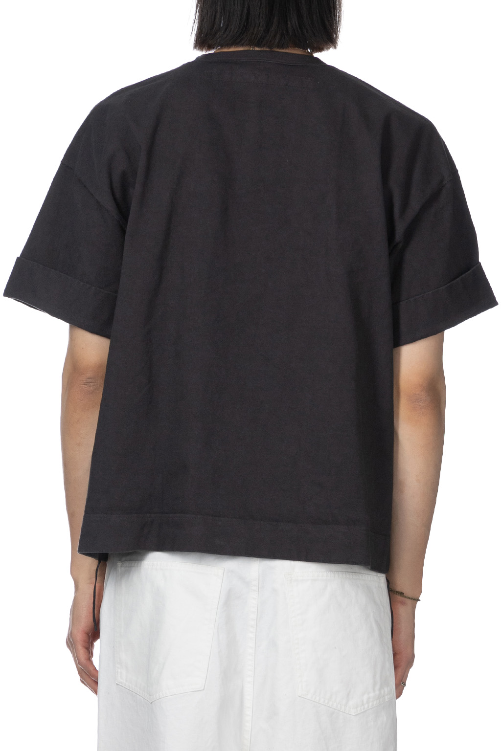 Kapital - 16/-Dense Jersey ARMY Beach Packed T - Ink Black