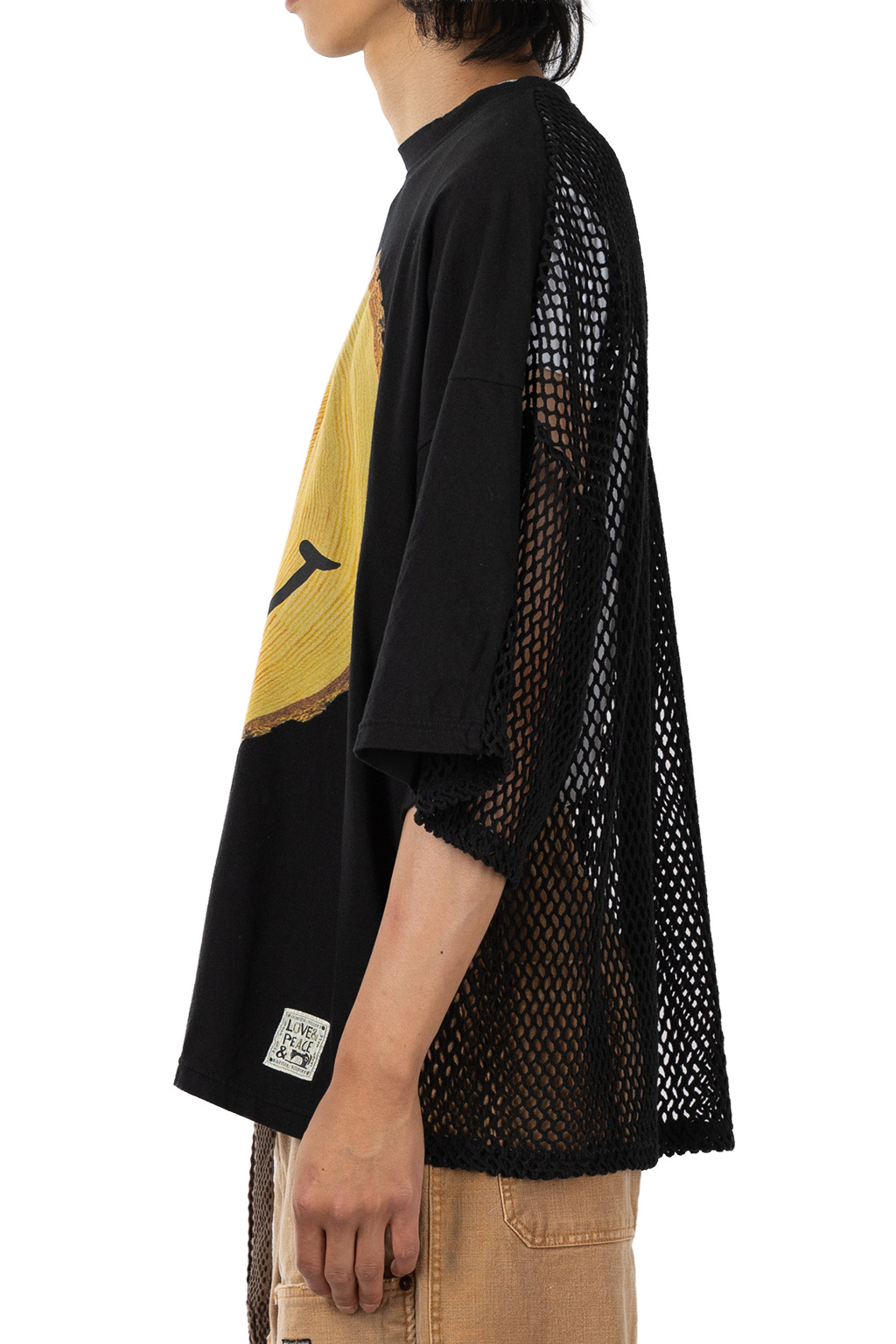 Kapital - 20/-Jersey KATABIRA HUGE-T (Tree Trunk RAINBOWY) - Black