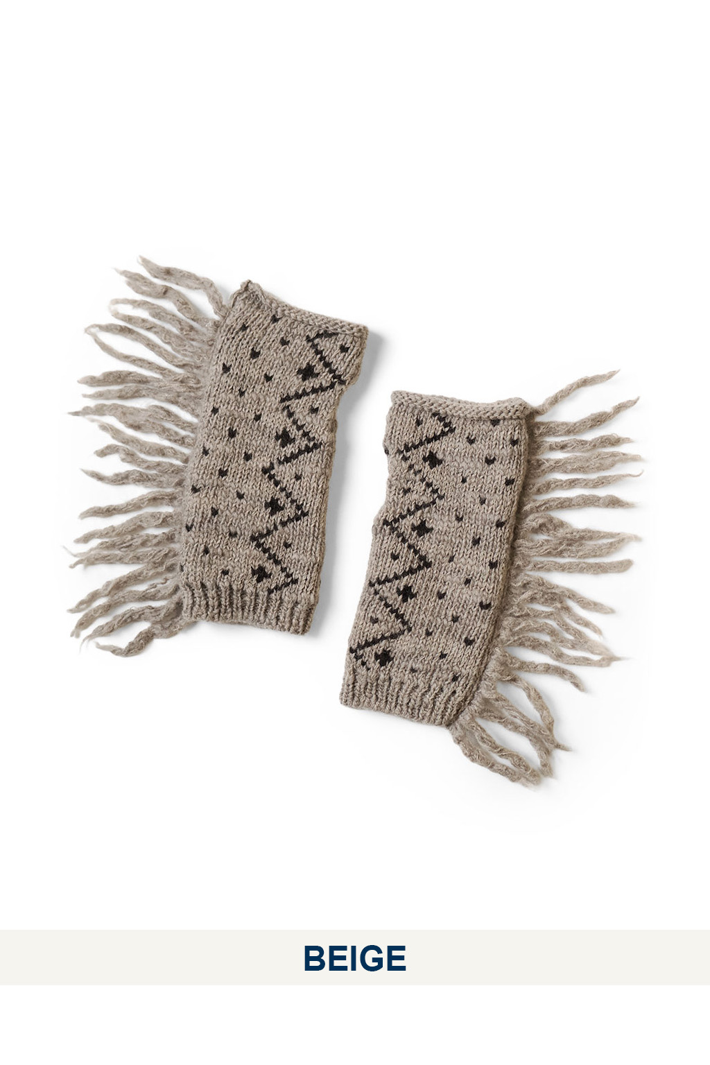 Kapital - 3G Fringed Arm Warmer - 3 Color Choices