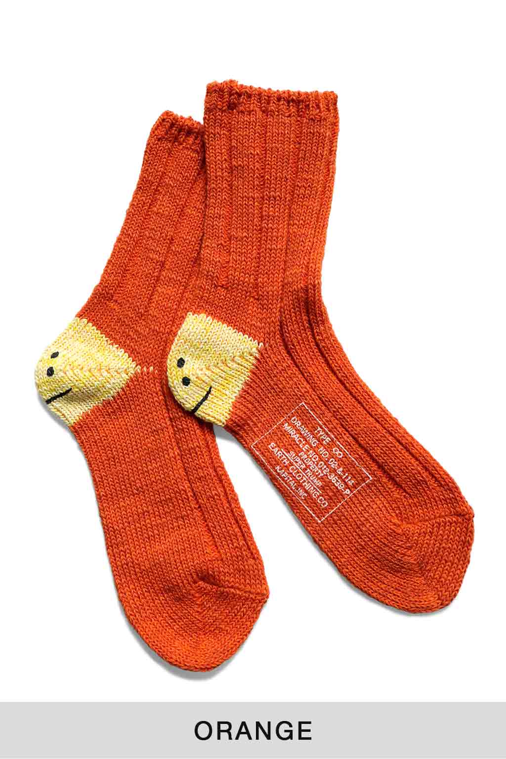 Kapital 56 Yarns MA-1 RAINBOWY HAPPY HEEL Socks - 4 color Choices