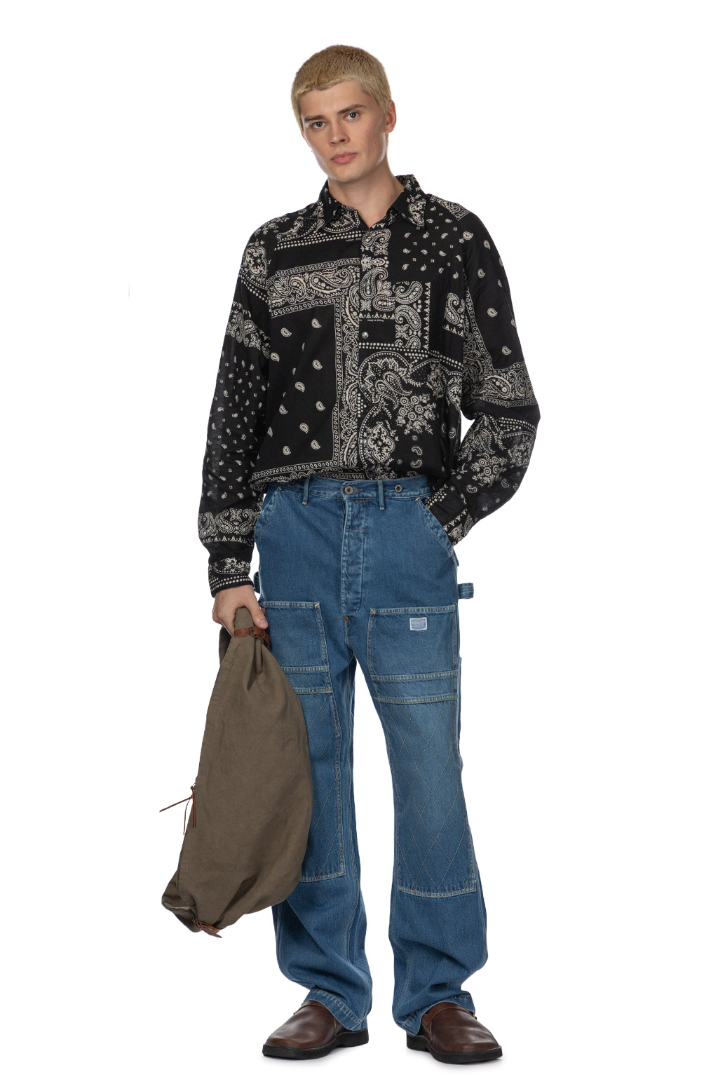 Kapital - #6 Canvas SNUFKIN Bag - 5 Color Choices