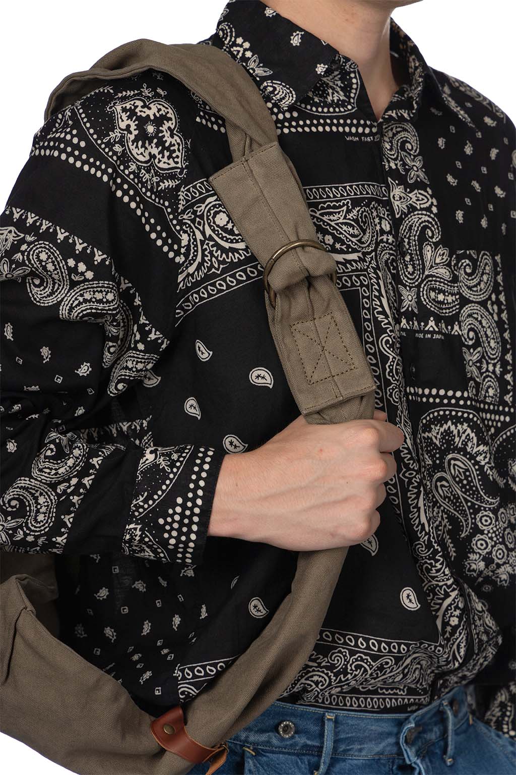 Kapital - #6 Canvas SNUFKIN Bag - 5 Color Choices