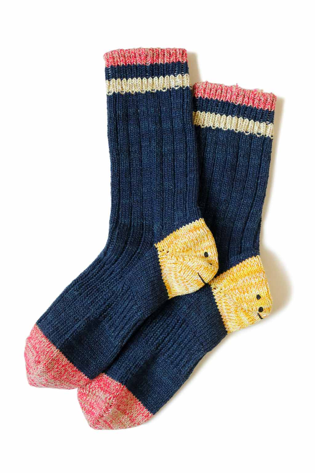 Kapital - 60 Yarns IVY RAINBOWY HAPPY HEEL Hold Socks in 3 Color Choices