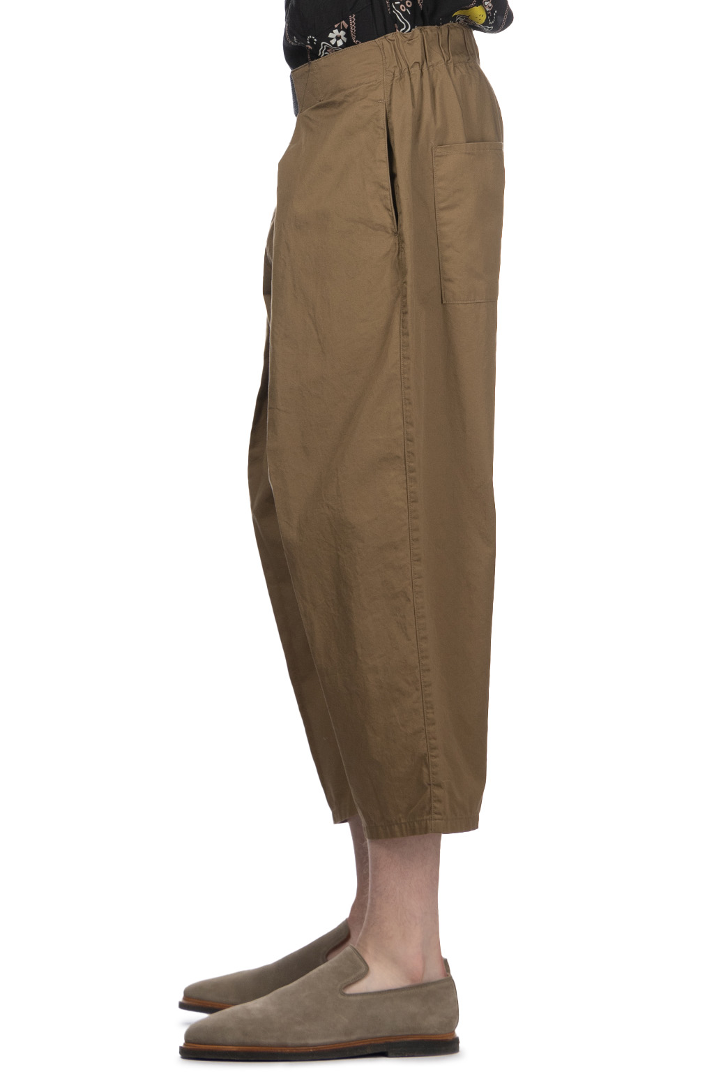 Kapital Combed Burberry Cotton EASY-BEACH-GO Pants - Beige
