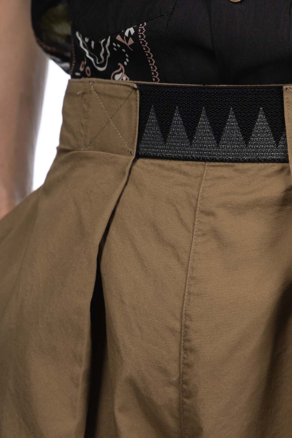 Kapital Combed Burberry Cotton EASY-BEACH-GO Pants - Beige